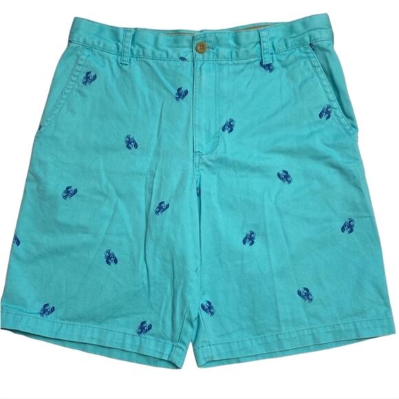 Izod Other - Men’s Izod All Over Lobster Print 100% Cotton Shorts Size 34